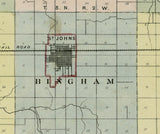 1873 Map of Clinton County Michigan