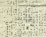 1873 Map of St Johns Clinton County Michigan