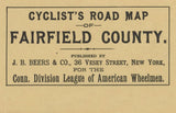 1888 Map of Fairfield County Connecticut