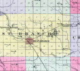 1903 Map of Ogemaw County Michigan