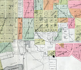 1907 Map of Murphysboro Jackson County Illinois