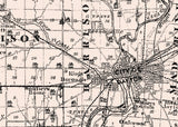 1875 Map of Montgomery County Ohio