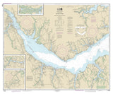 2022 Nautical Chart of the Neuse River North Carolina