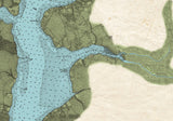 1884 Map of the Saint Johns River Florida