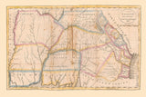 1831 Map of Southern Georgia Showing Indian Lands
