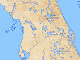 Florida Rivers and Lakes Map