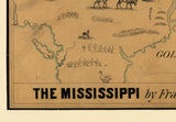 1682 Map of Mississippi Indians