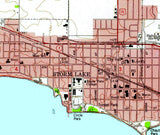 1979 Map of Storm Lake Iowa