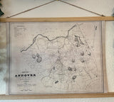 1830 Map of Andover Essex County Massachusetts