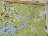 1957 Map of Lake Summit North Carolina