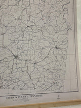 1923 Map of Dickson County Tennessee
