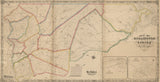 1849 Map of Burlington County New Jersey