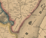 1849 Map of New Castle County Delaware from original surveys