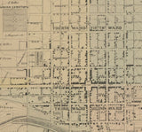 1862 Map of Lehigh County PA from original surveys Allentown