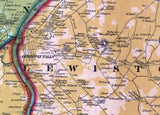 1858 Map of Androscoggin County Maine