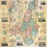 1858 Map of Androscoggin County Maine