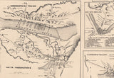 1860 Map of Somerset County Maine Farm Names