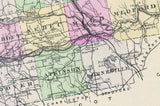 1885 Map of Piscataquis County Maine