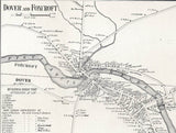 1858 Map of Piscataquis County Maine