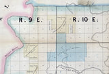 1860 Map of Tensas County Louisiana