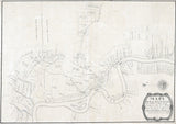 1799 Cadastral Map of Baton Rouge Louisiana
