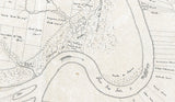 1799 Cadastral Map of Baton Rouge Louisiana