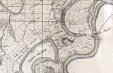 1841 Map of Concordia County Louisiana