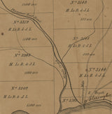 1864 Farm Line Map of Forest County Pennsylvania