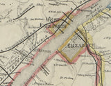 1883 Landowner Map of Allegheny County & Pittsburgh Pa