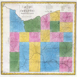 1829 Map of Cattaraugus County New York