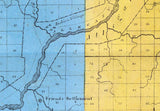 1829 Map of Cattaraugus County New York