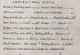 1850 Map of Seneca County New York