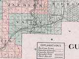 1902 Map of Guernsey County Ohio