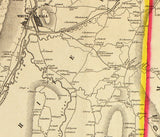 1853 Map of Washington County New York