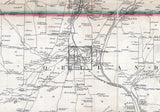 1855 Map of Cortland County New York from actual surveys