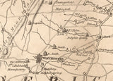 1809 Map of Frederick Berkeley & Jefferson County Virginia