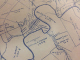 1904 Farm Map of Brooke County WVa