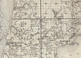 1882 Map of Hillsborough County Florida
