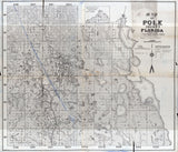 1883 Map of Polk County Florida