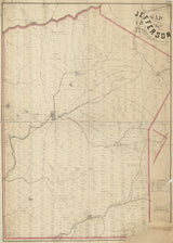 1857 Farm Line Map of Jefferson County Pa