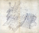 1862 Map of Loudon Jefferson Berkeley & Frederick County Virginia