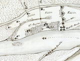 1819 Map Plan of Saint Augustine Florida