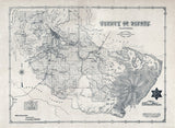 1890 Map of Pierce County Washington