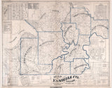 1879 Map of Yamhill County Oregon