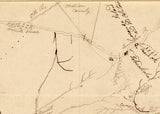 1816 Creek Indians Map of Alabama & Georgia