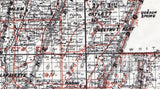 1893 Map of Walker County Georgia landowner reprint