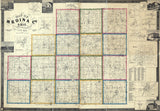 1857 Map of Medina County Ohio Landowners reprint