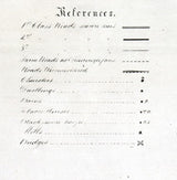 1860 Map of Botetourt County Virginia Family Names Genealogy