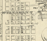 1847 Farm Line Map of Hamilton County Ohio