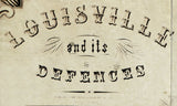 1865 Map of Louisville Kentucky